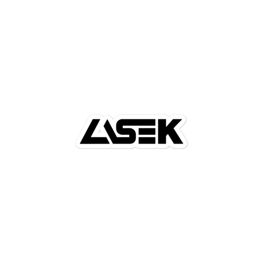 LASEK Logo Sticker - Black