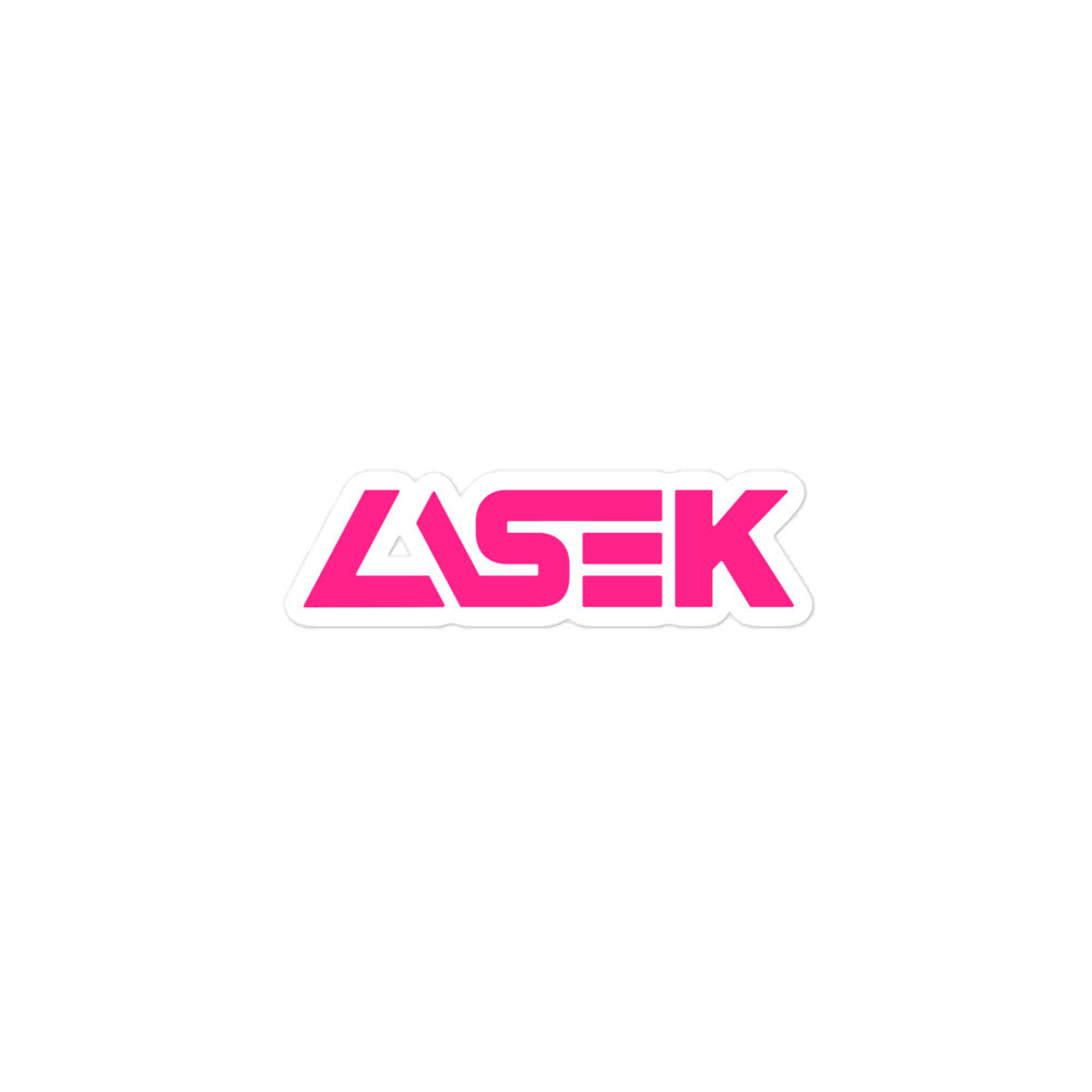 LASEK Logo Sticker - Pink
