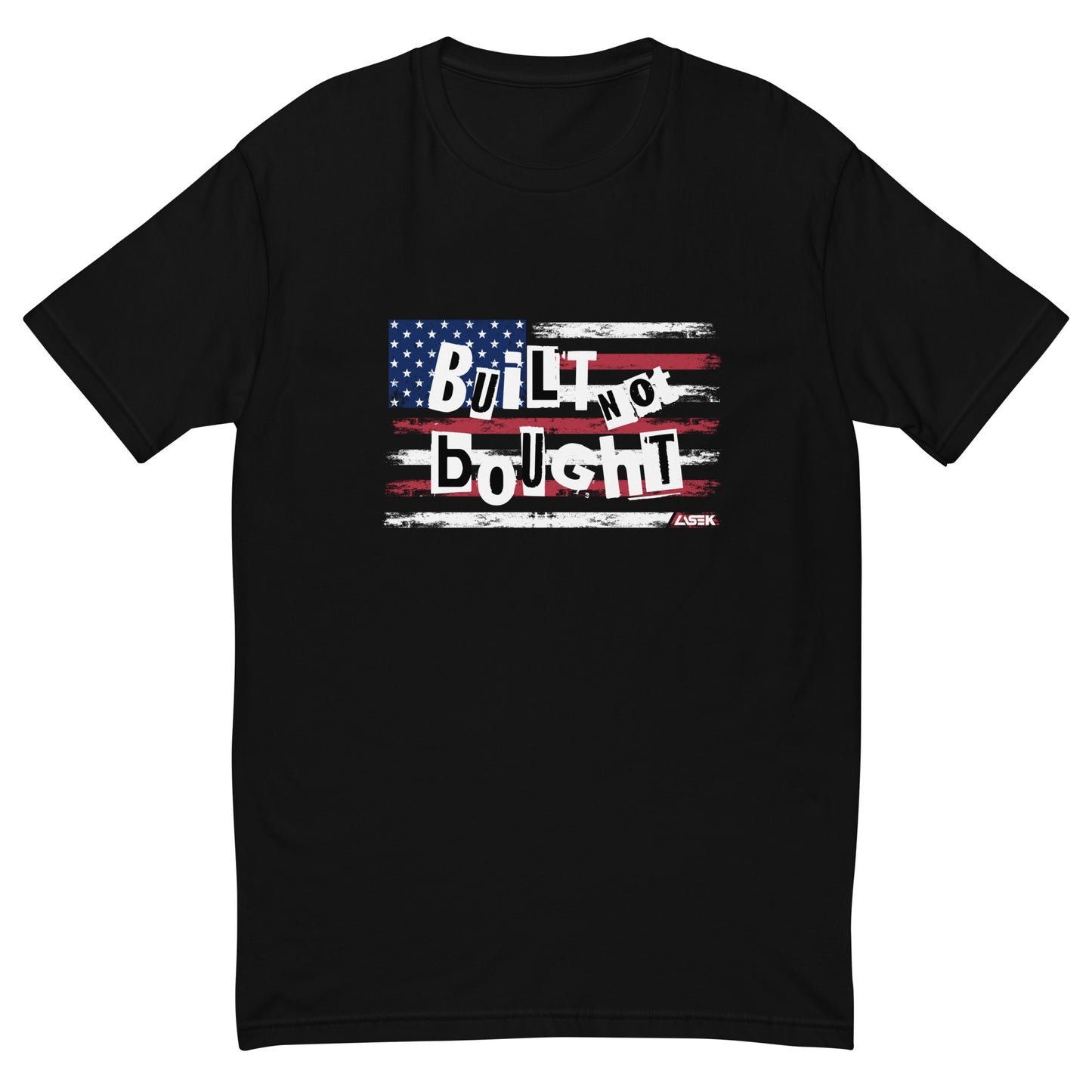 Built Not Bought Flag Tee