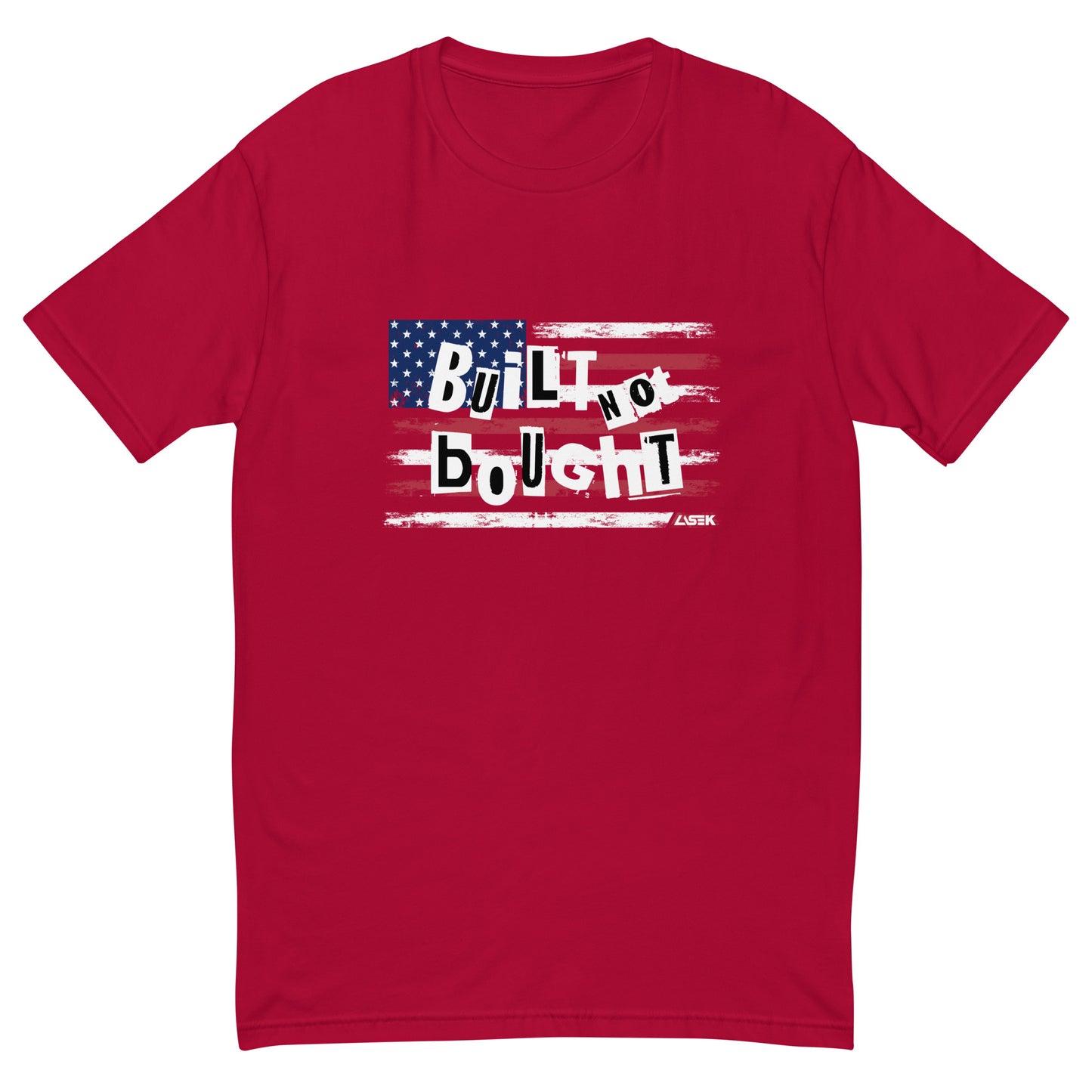 Built Not Bought Flag Tee