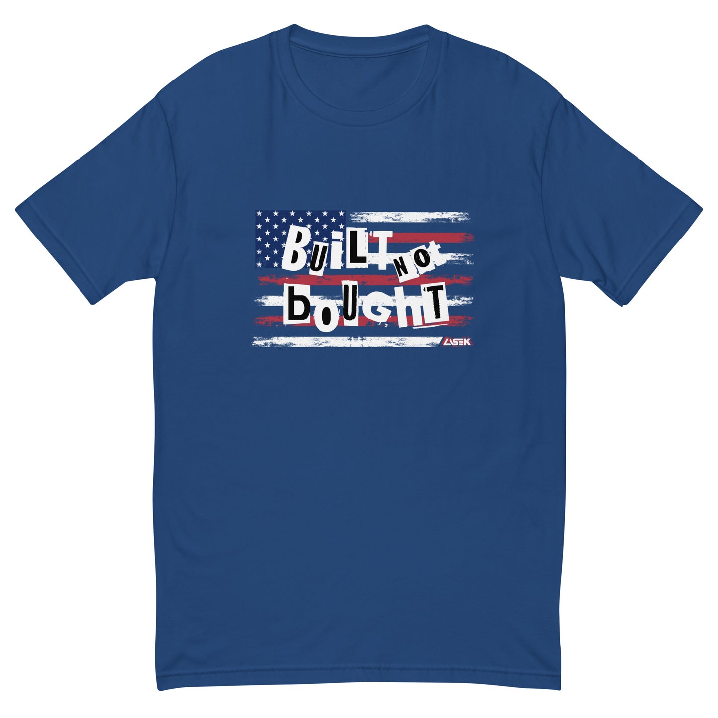 Built Not Bought Flag Tee