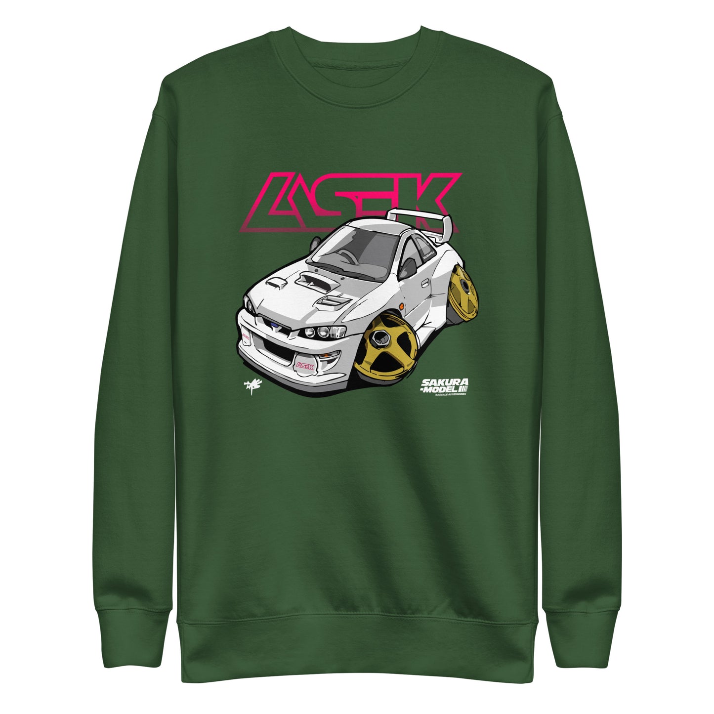 Sakura Model Unisex Sweatshirt