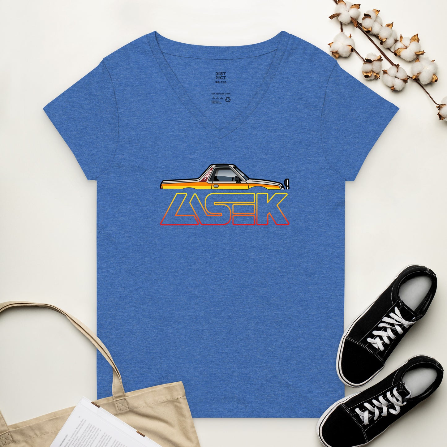 LASEK x BRAT Womens V-Neck
