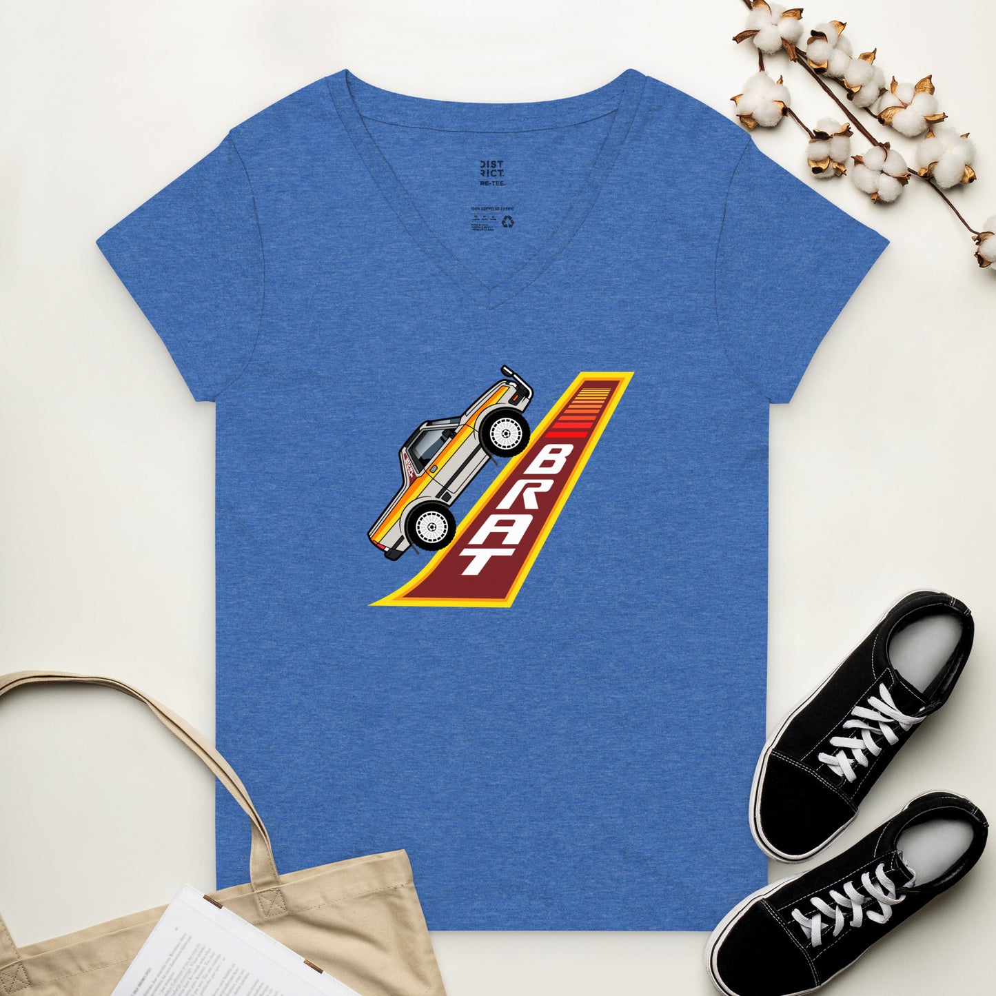 Animated BRAT Women's V-Neck