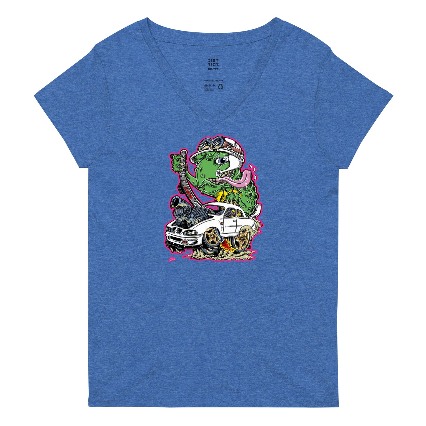 TortoiseRod Women's V-Neck