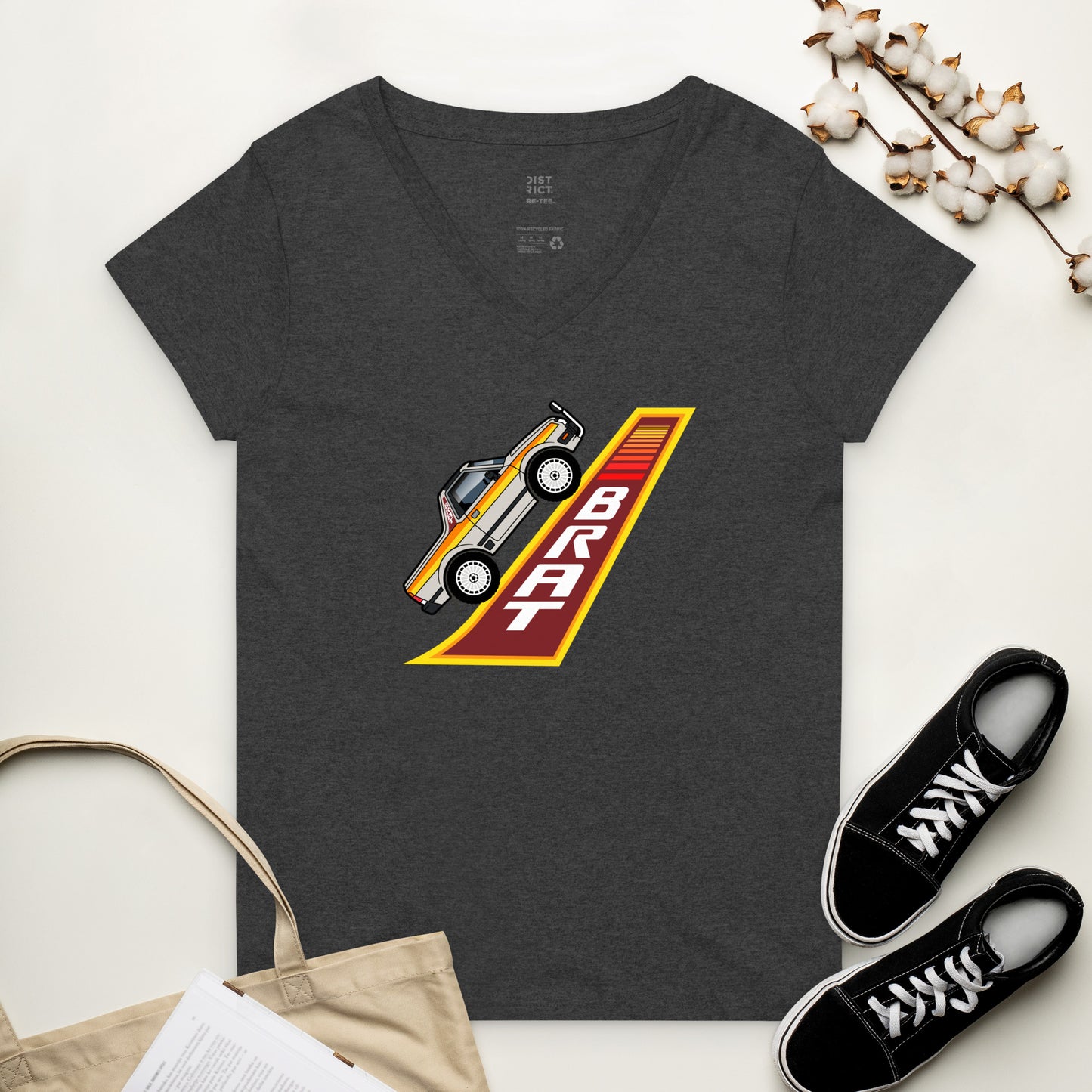 Animated BRAT Women's V-Neck