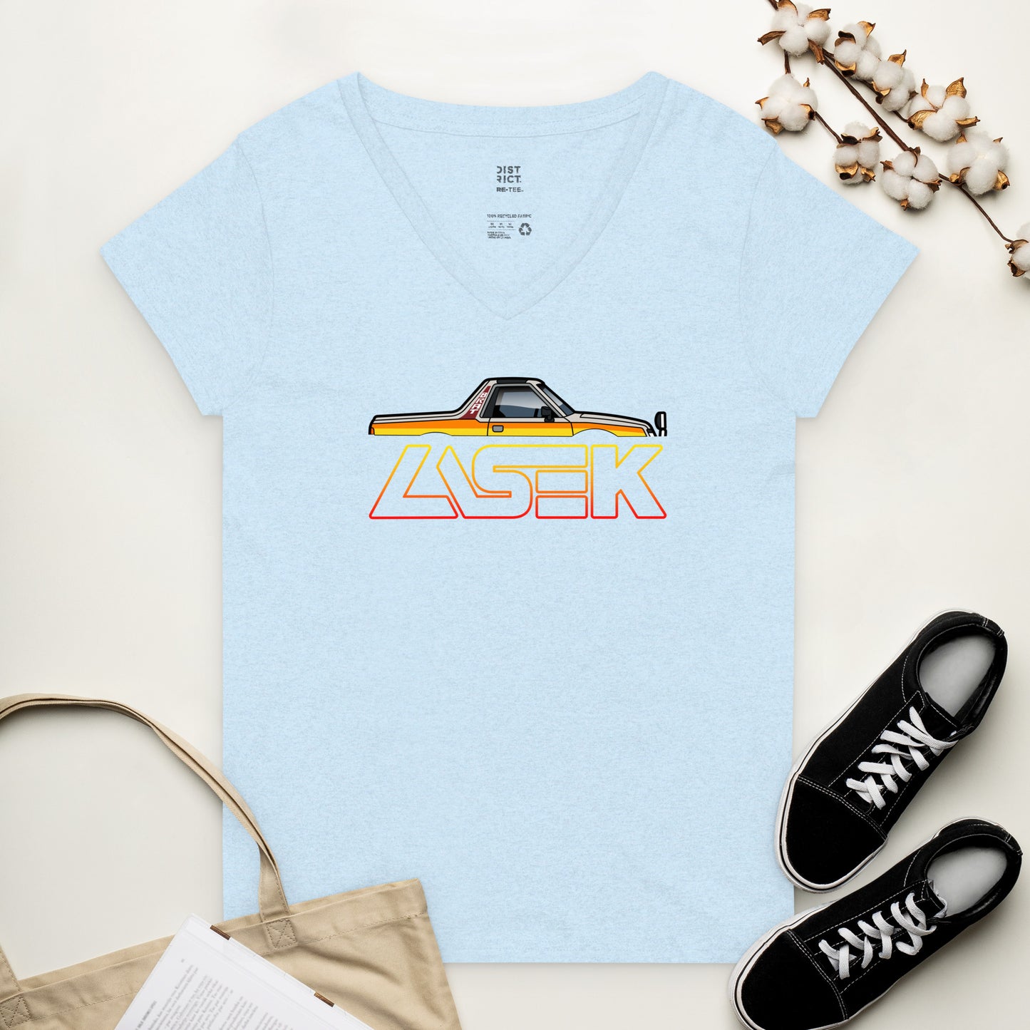 LASEK x BRAT Womens V-Neck