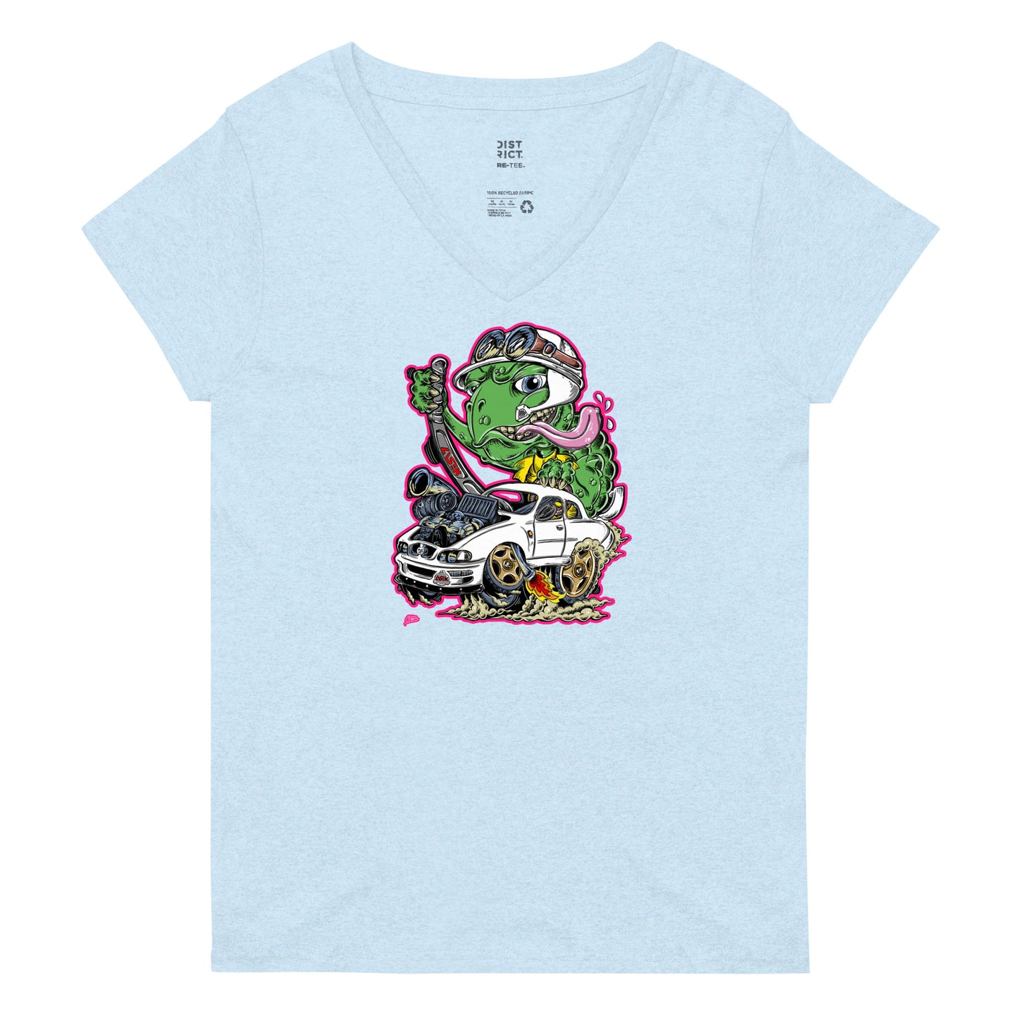 TortoiseRod Women's V-Neck