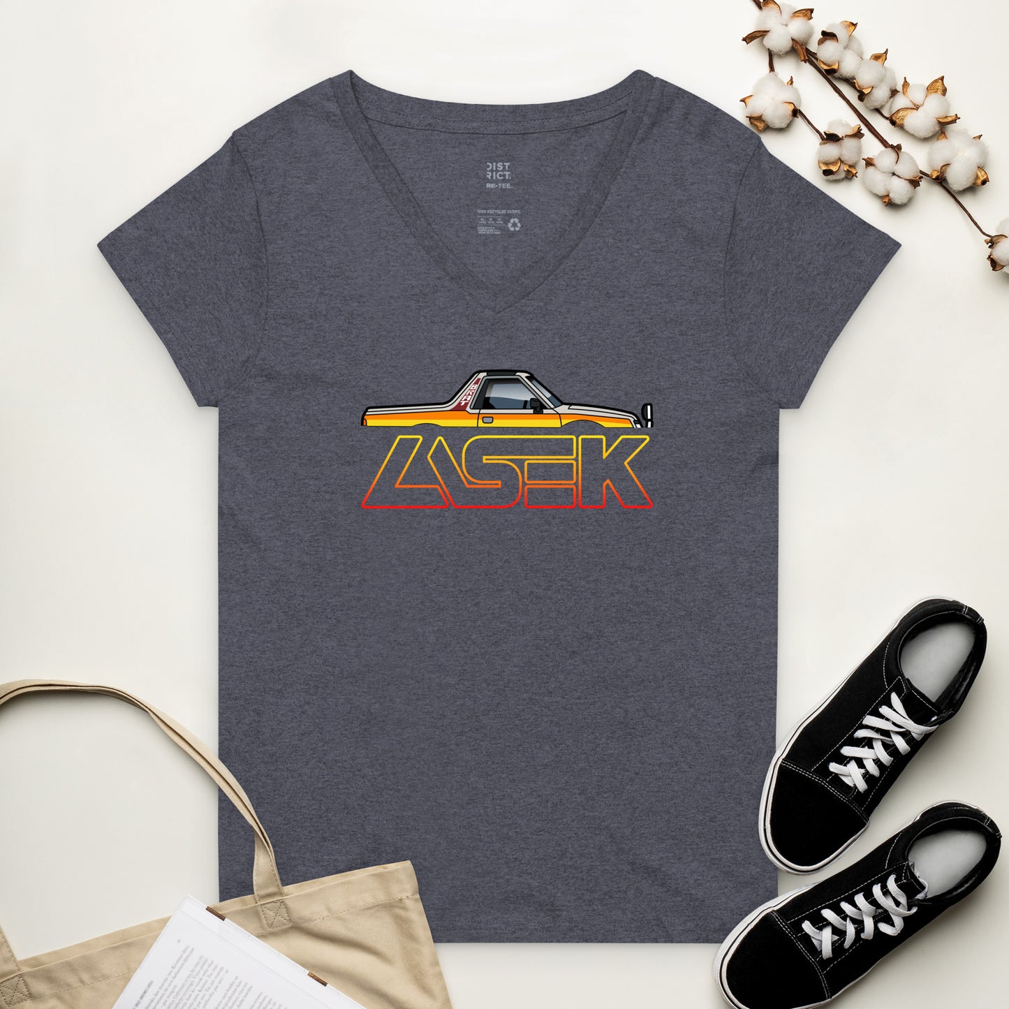LASEK x BRAT Womens V-Neck