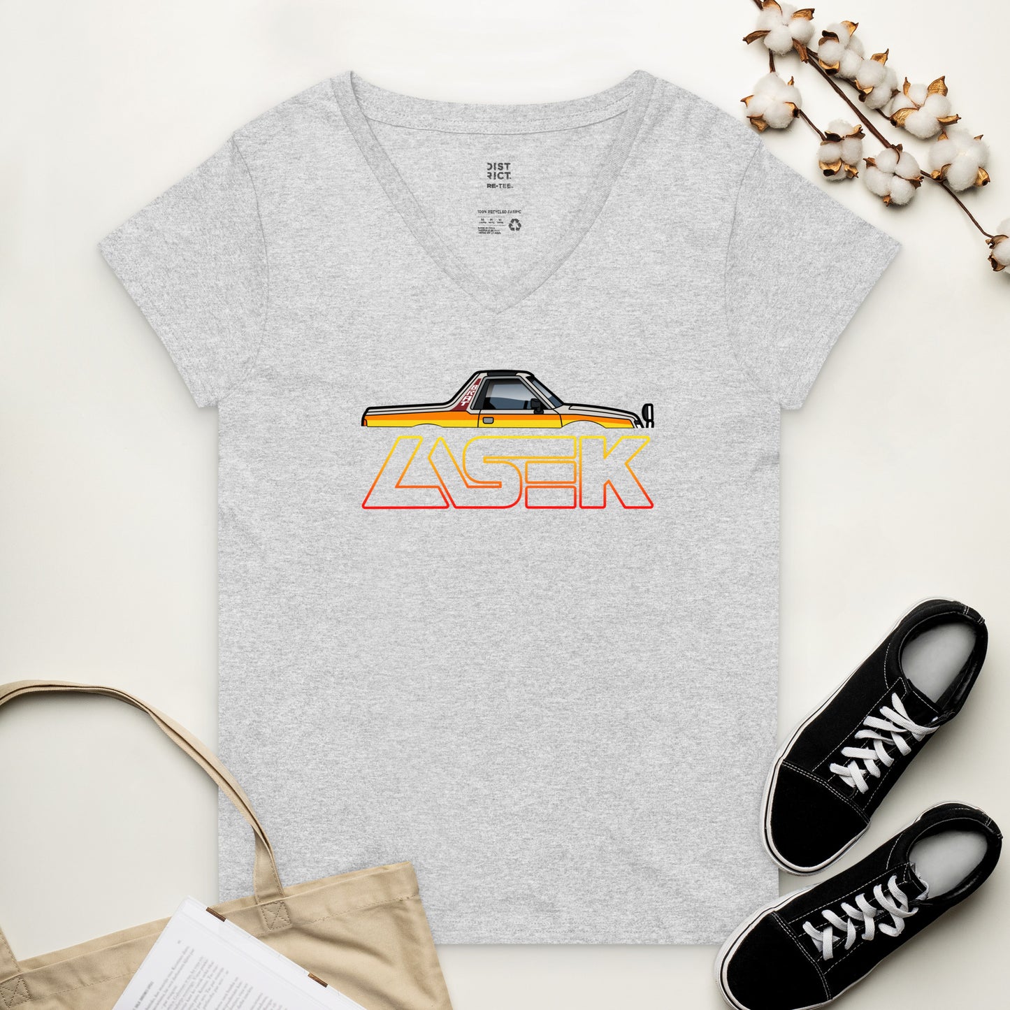 LASEK x BRAT Womens V-Neck
