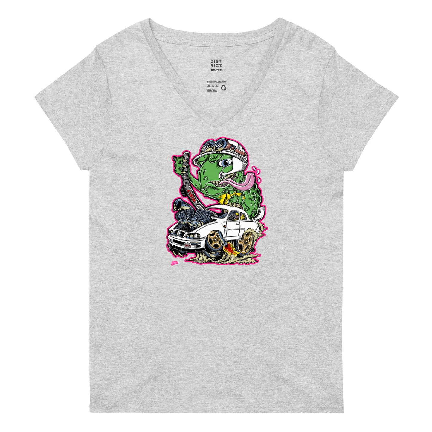 TortoiseRod Women's V-Neck