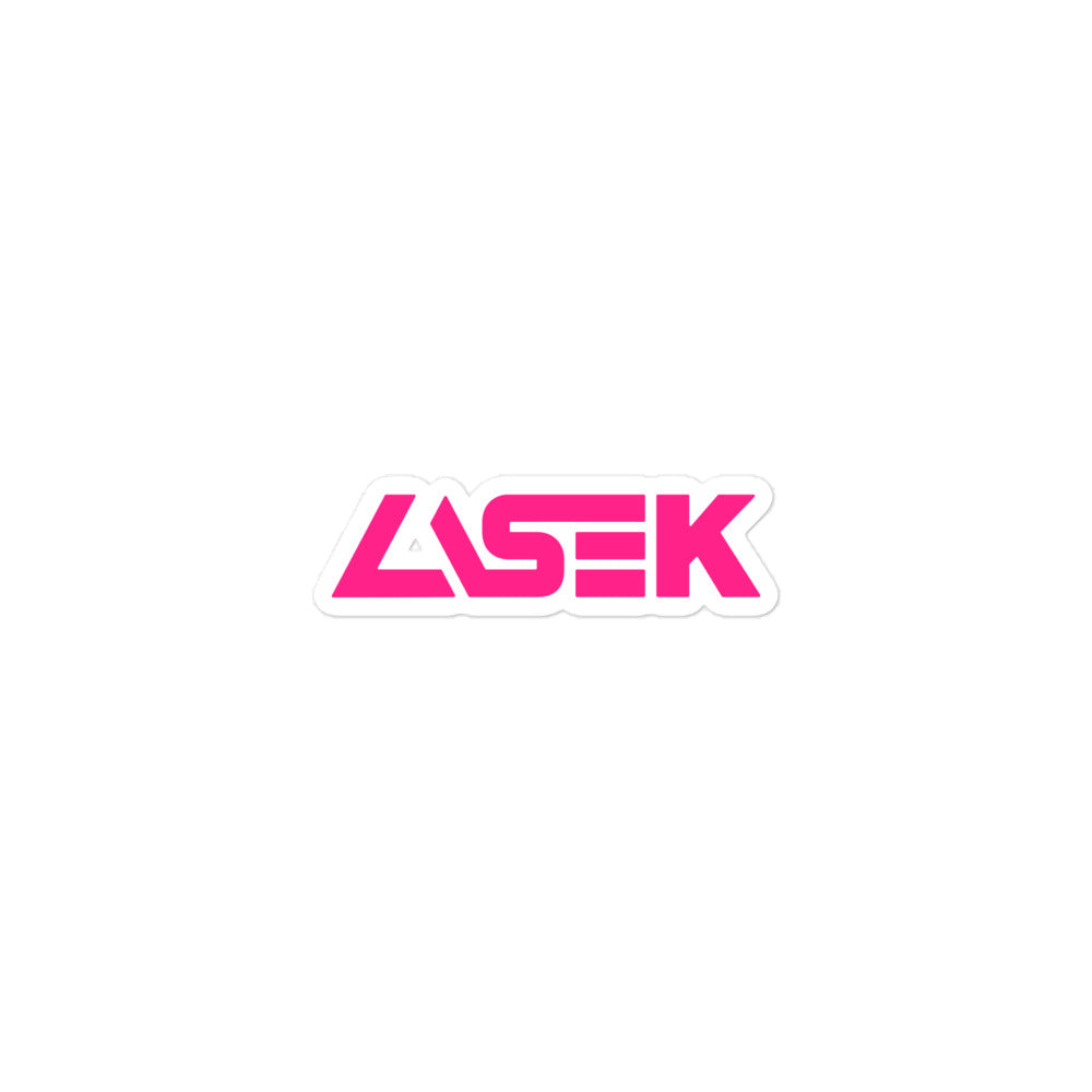 LASEK Logo Sticker - Pink