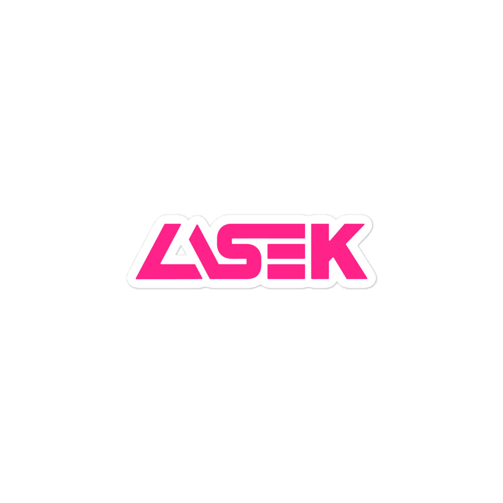 LASEK Logo Sticker - Pink