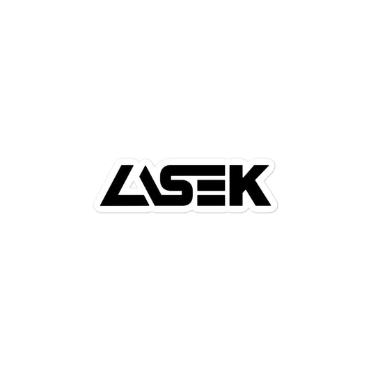 LASEK Logo Sticker - Black
