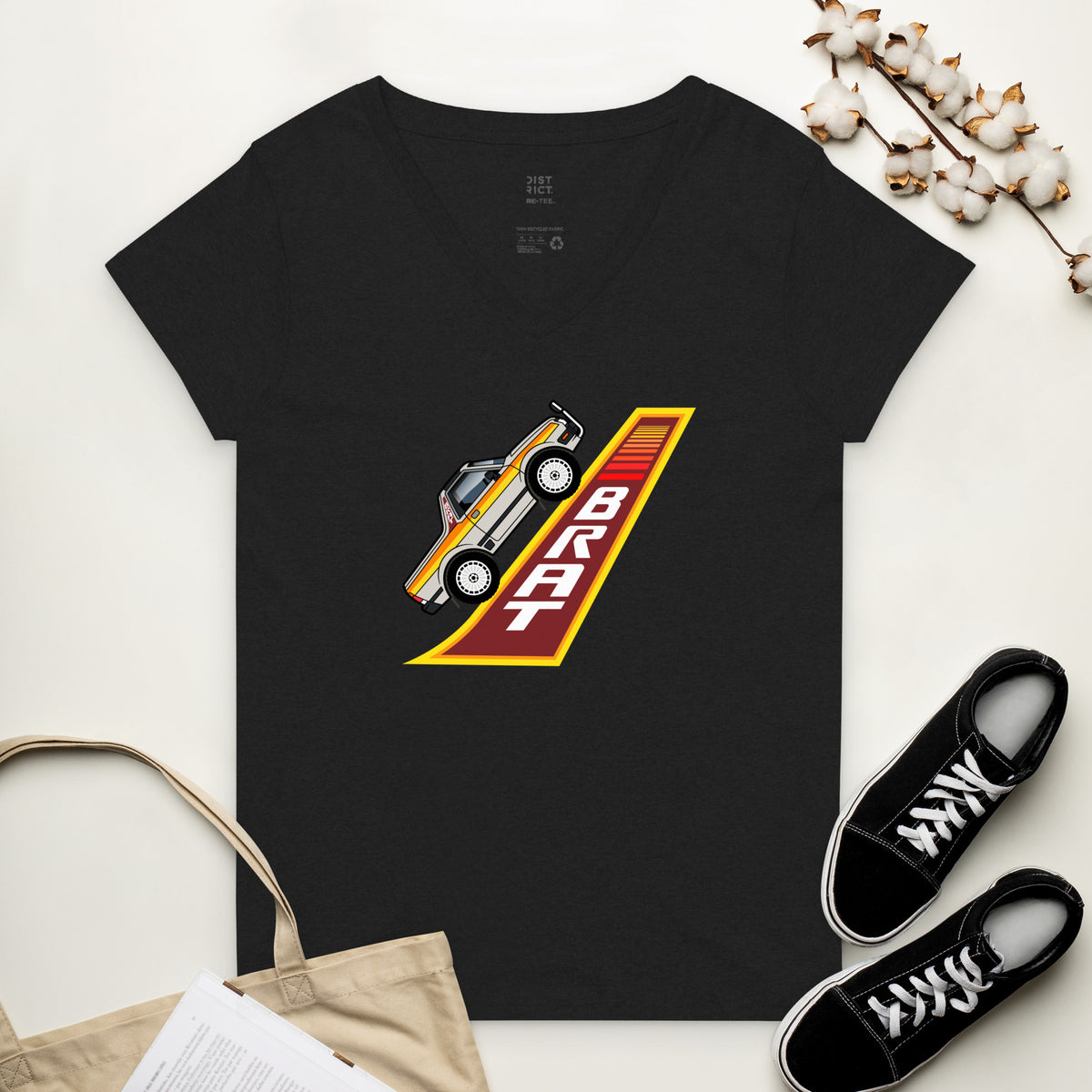 Animated BRAT Women's V-Neck